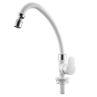 Torneira Abs Bica Móvel Mesa Tivoli Com Arejador Artic Branc 16274 1000000530