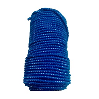 Corda Elastica Azul/br Reforcada 6,0mm Rolo Com 35m 16296 1114