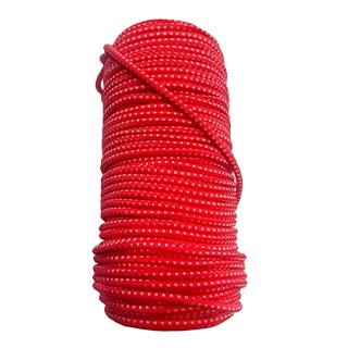 Corda Elastica Vermelho /br Reforcada 6,0mm Rolo Com35m 16297 1115