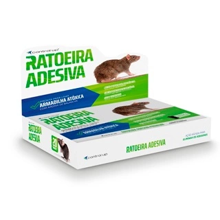Ratoeira  Adesivo Tradicional 25cm X 17,3cm 16394 1525 