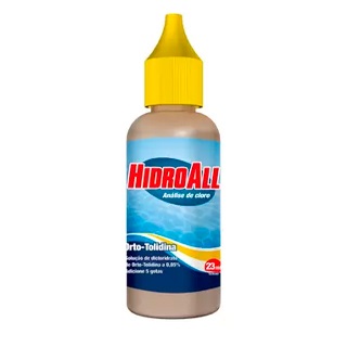 Refil Reagente De Cloro OrtO-Tolidina 23ml, Não Perigoso 16458 1097AREA-AME