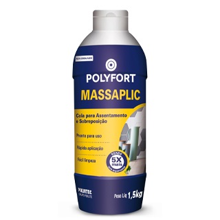 Cola Para Azulejo E Pastilhas Massaplic 1,5kg, Não Perigoso 16500 FA022