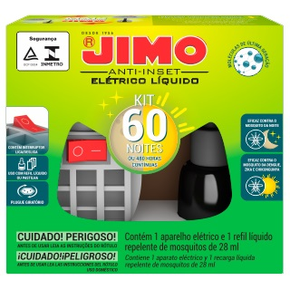 Jimo AntI-Inset Elétrico Kit 60 Noites 16604 11262