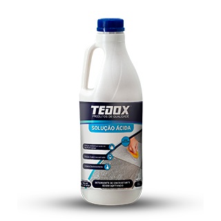 Tedox Solução Ácida P/limpeza 1 L, Onu 1789 - Ácido Clorídrico, 8 Ge ii 16641 1356