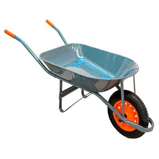 Carrinho Mão Pneu Câmara Caçamba E Braço Metálico Chapa 26 - 16593 396