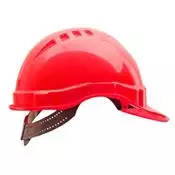 Capacete C/ Carneira S/ Jugular Genesis Vermelho Ca.36.099 16611 904669 