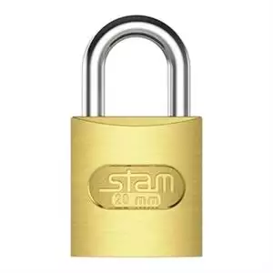 Cadeado Zamac Latonado Stam 20mm [E-Coat] - Ccsi 16685 305 