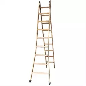 Escada Madeira Multiuso 13d. 3,80-7,00m 90kg 16743 16743