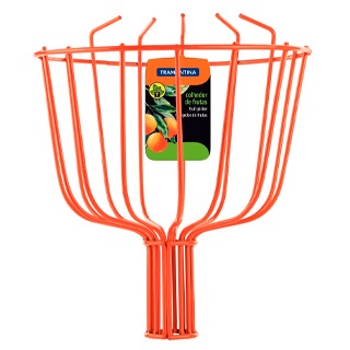 Colhedor De Frutas Grande Tramontina Em Aço Sem Cabo 20x20cm 16728 77819201