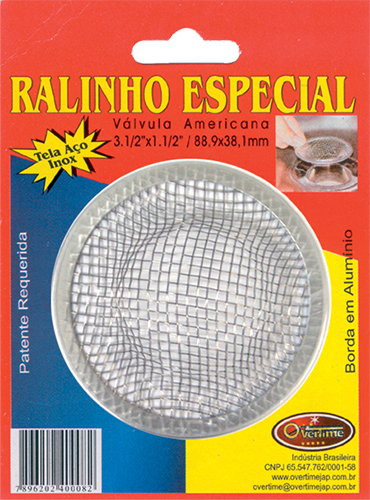 Ralinho Todo Inox Pias Válvulas Americanas 3.1/2" 11778 20001