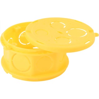 Caixa Embutir Octogonal 4x4 Em Termoplastico Amarela 16797 57500005