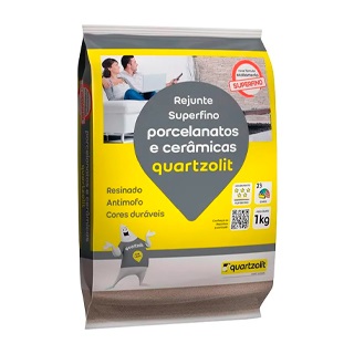 Rejunte Porcelanatos E Cerâmicas Cinza Artico 1kg 16829 110.00018.0015FD