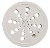 Grelha Plástica Redonda  C/fecho100mm 11782 18.0001 
