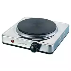 Fogão Elétrico De Mesa 1 Prato 1500w Inox 220v 16859 7959 