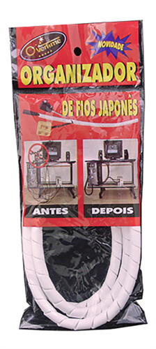 Organizador De Fios Japonês Branco 1m 11789 70002 