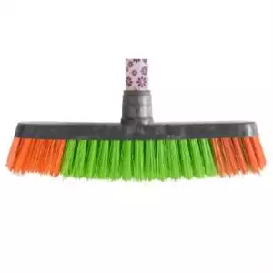 Vassoura Esfrega Chão 99 Tufos 3,5 Cm C/ Cabo 16842 LZ303 
