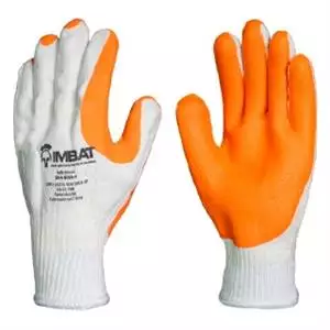 Luva Tricotada Laranja Vulcanizada - Tam.gg C.a.41.758 16904 LV-A-BLVA-10 