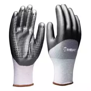 Luva Nylon E Spandex Com Banho 3/4 Nitrilico Misto Pu (micro 16908 LV-BNPU-P1-9 