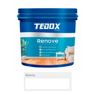 Tinta Acrílica Renove Standard Fosco Branco 900ml, Não Perig 16939 754
