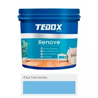 Tinta Acrílica Renove Standard Fosco Azul Horizonte 3,6l 16944 1758 