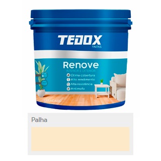 Tinta Acrílica Renove Standard Fosco Palha 3,6l, Não Perigos 16951 1013
