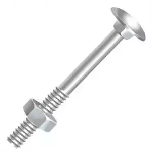 Parafuso Francês Zincado31   3/8"x   8" 17048 10028001 