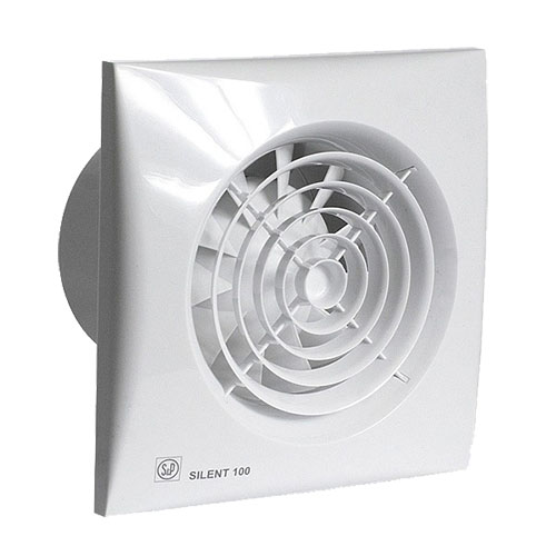 Exaustor Para Banheiro Silent 100c Branco Standart V220v 60h 11818 SILENT 100C
