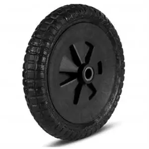 Roda Completo Aro Pp Roda Pvc 3,25x6,5cm Furo 1" 17054 7035 2 