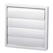 Persiana Plástica De Sobrepressão Branca 100mm 11820 5406075100 