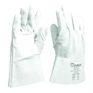 Luva Couro Raspa Petroleira 15cm - 9g C.a.49.661 16877 LV-C-R15-9 