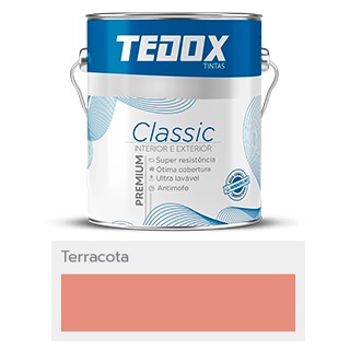 Tinta Acrílica Emborrachada Classic Premium Terracota 18l (s 17077 5004