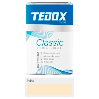Tinta Acrílica Emborrachada Classic  Premium Palha 18l (sob 17089 7011