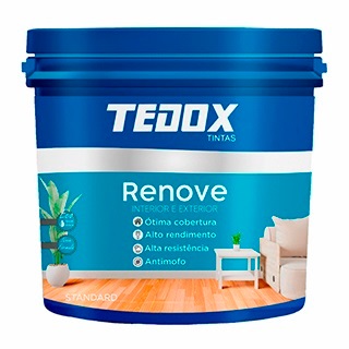 Tinta Acrílica Renove Standard Fosco Rose 3,6l, Não Perigoso 17092 6678