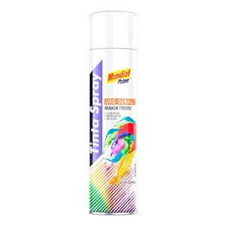 Tinta Spray 400ml Uso Geral Branco Fosco 17179 AE01000094