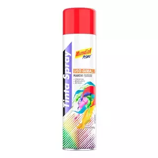Tinta Spray 400ml Uso Geral Vermelho 17182 AE01000096 