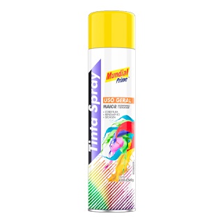 Tinta Spray 400ml Uso Geral Amarelo 17183 AE01000086