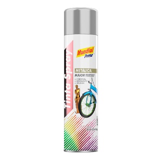 Tinta Spray 400ml Metálica Prata 17197 AE01000093