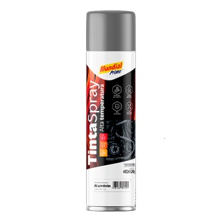 Tinta Spray 400ml Alta Temperatura Aluminio 17199 AE01000098