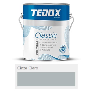 Tinta Acrílica Emborrachada Classic Premium Cinza Claro 3,6l 17220 6908