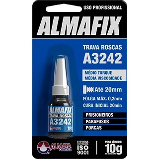 Trava Rosca Azul A3242 Almafix 10g 17242 683