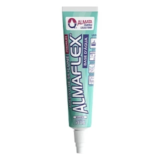 Silicone Base Água Branco Almaflex 130g 17243 4540 
