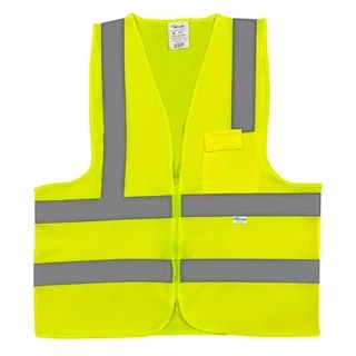 Colete De Alta Visibilidade Amarelo Classe 2 Com 1 Bolso  G 17257 600.01171 