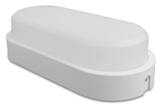 Luminária Led Tartaruga  Branca 12w 6500k Ip65 Bivolt 17260 LED93.07 