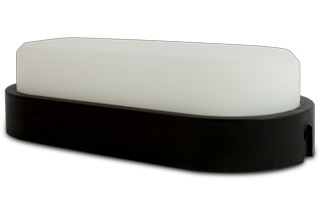 Luminária Led Tartaruga Preta 12w 6500k Ip65 Bivolt 17261 LED93.17