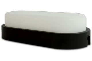 Luminária Led Tartaruga Preta 12w 6500k Ip65 Bivolt 17261 LED93.17 