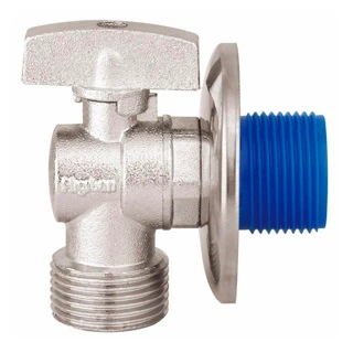 Registro Esfera P/ Máquina De Lavar Metal 1/2"x3/4" E 3/4"x3 17310 203315 