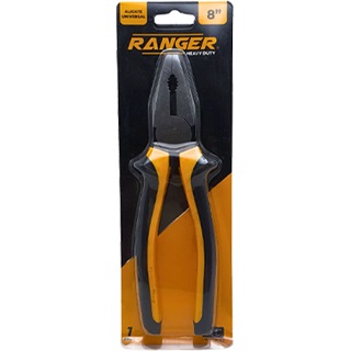 Alicate Universal Cabo Emborrachado Aço Polido 8" 17325 RAL-7000