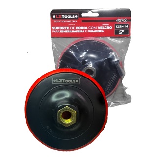 Suporte De Boina Com Velcro 5" 125mm 17117 17117