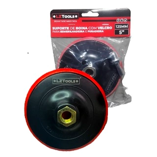 Suporte De Boina Com Velcro 5" 125mm 17117 17117 