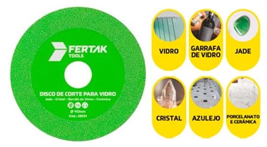 Disco Corte Para Vidro 115mm 17394 28131